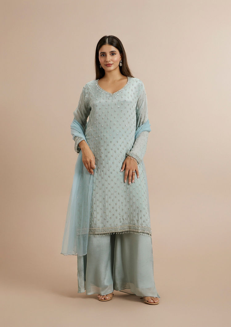 Twamev Women Grey Elegance Stitched Suit