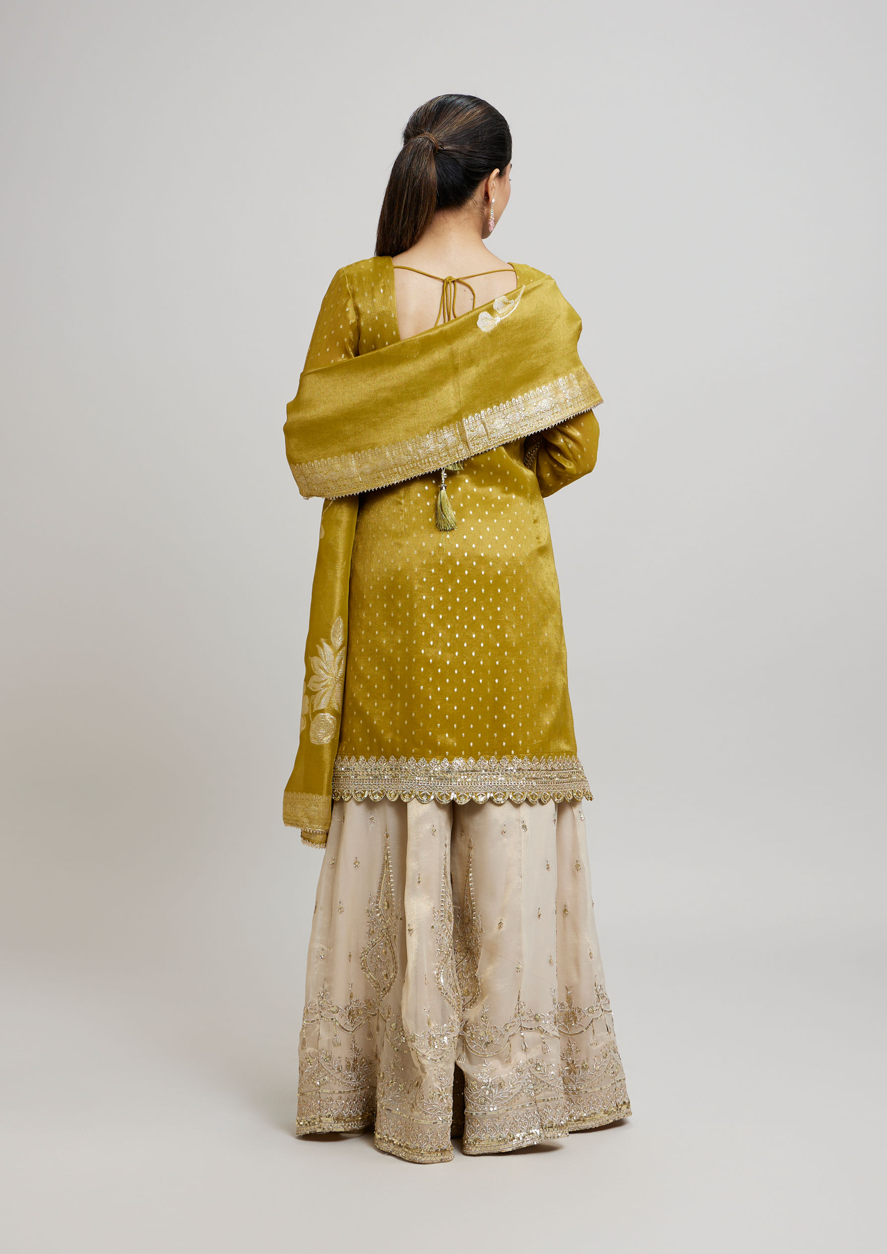 Twamev Women Enchanted Emerald Green Stitched Suit