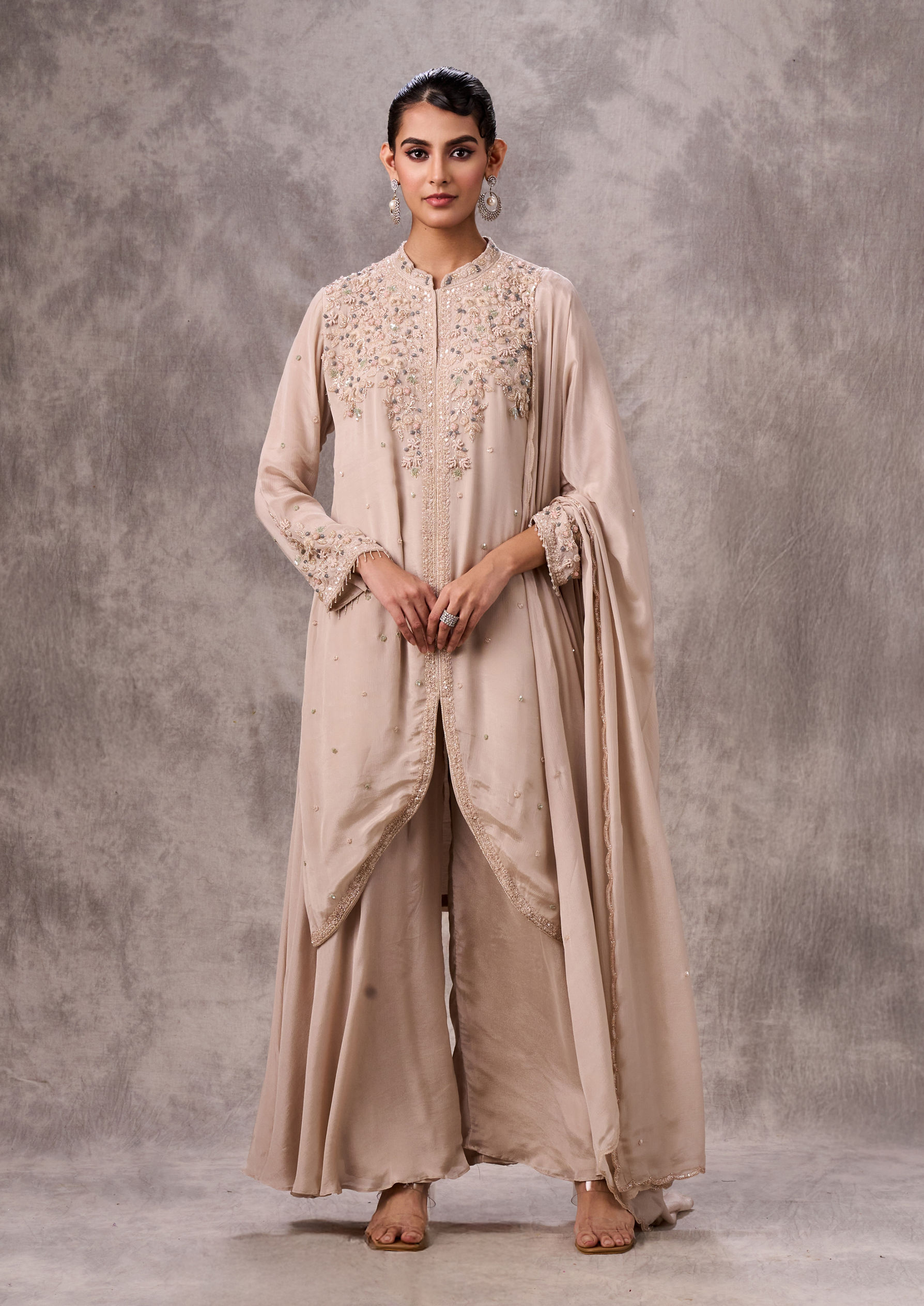 Twamev Women Fawn Elegance Stitched Suit