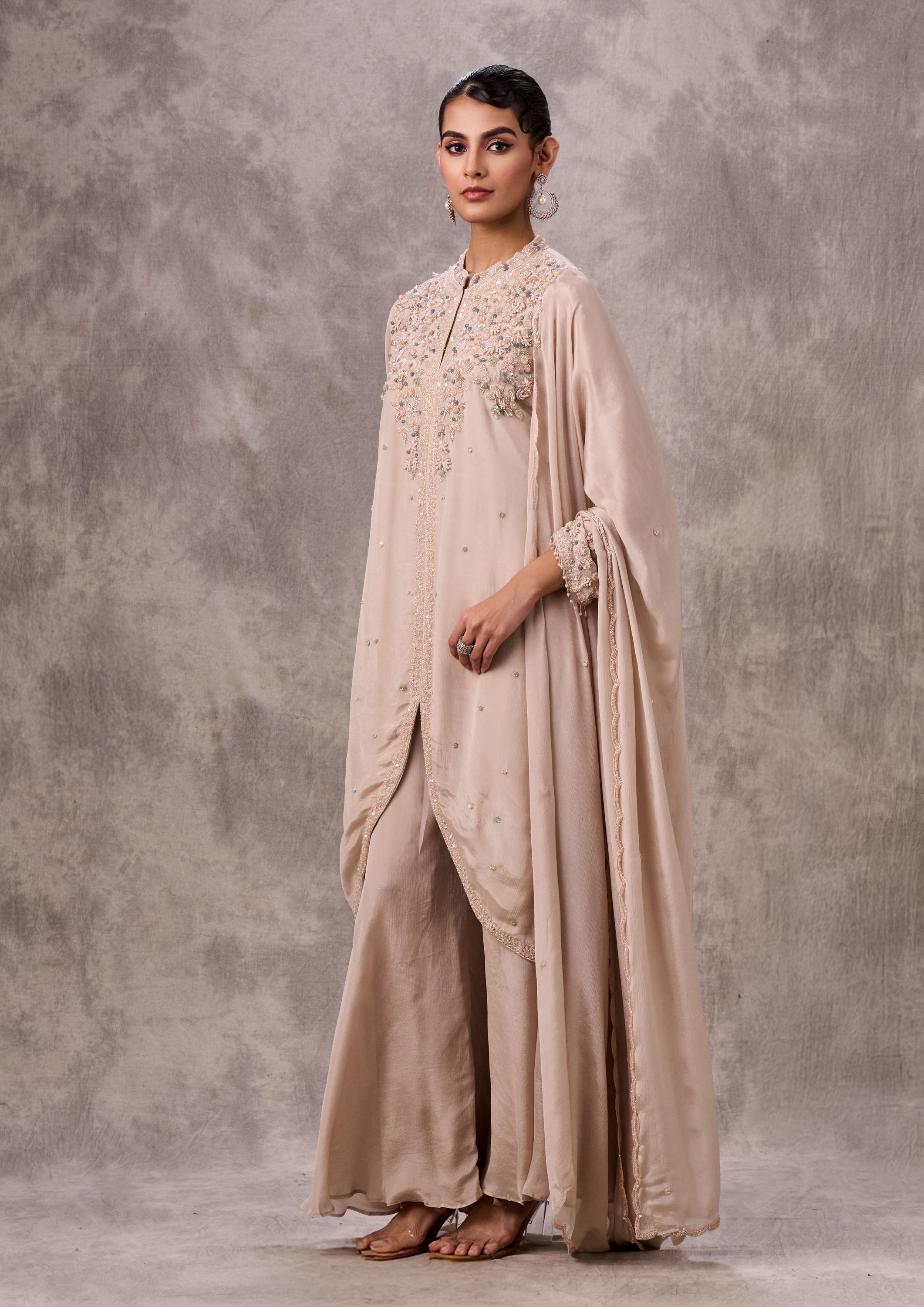 Twamev Women Fawn Elegance Stitched Suit