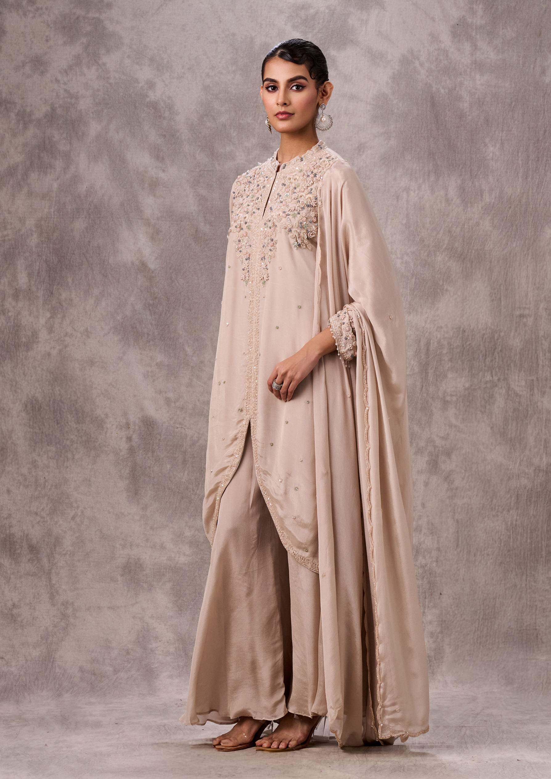 Twamev Women Fawn Elegance Stitched Suit