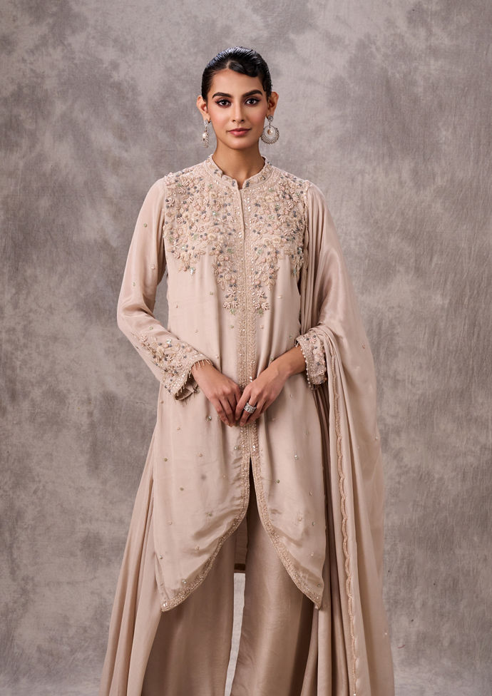 Twamev Women Fawn Elegance Stitched Suit