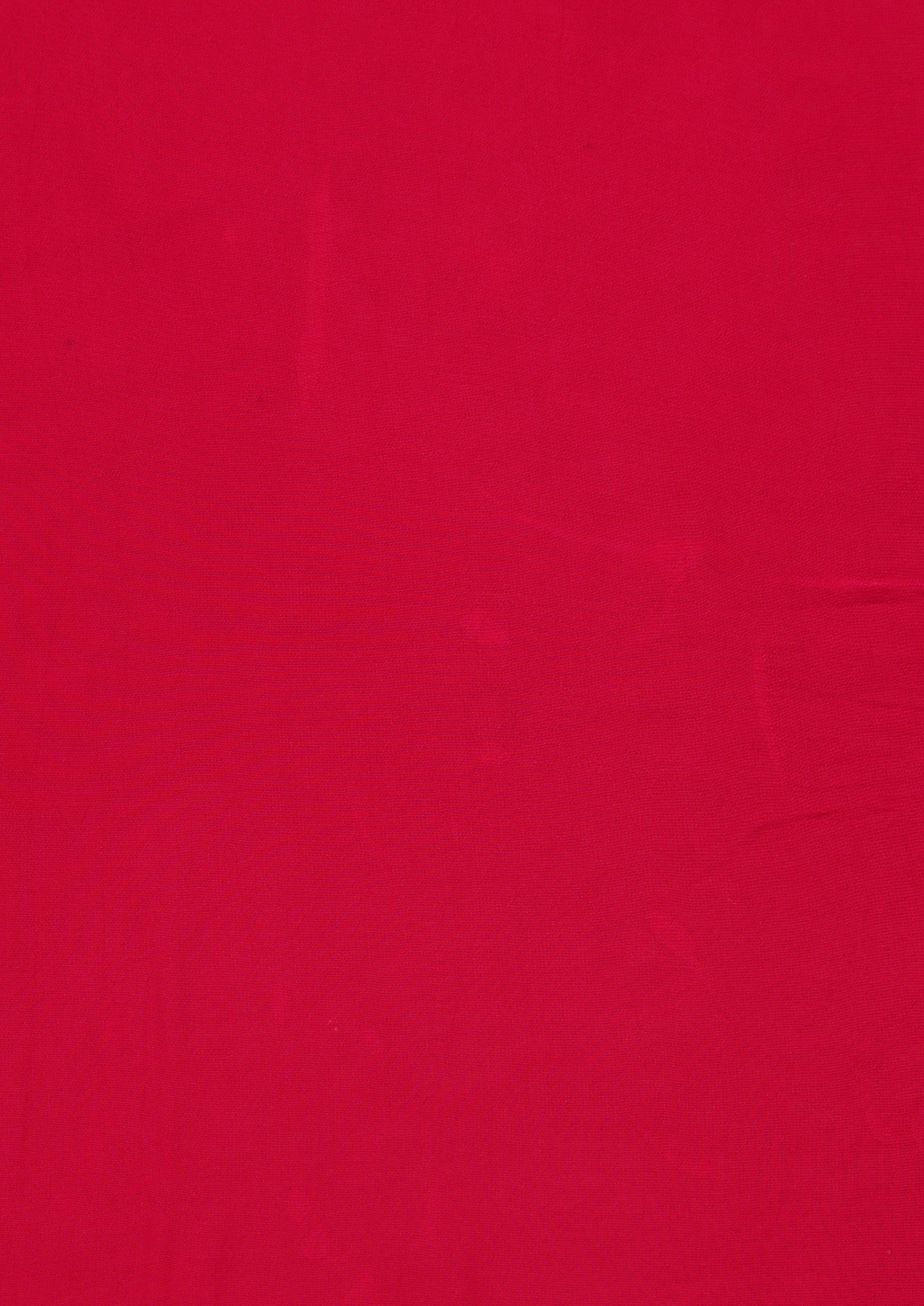 Twamev Women Regal Red Satin Saree