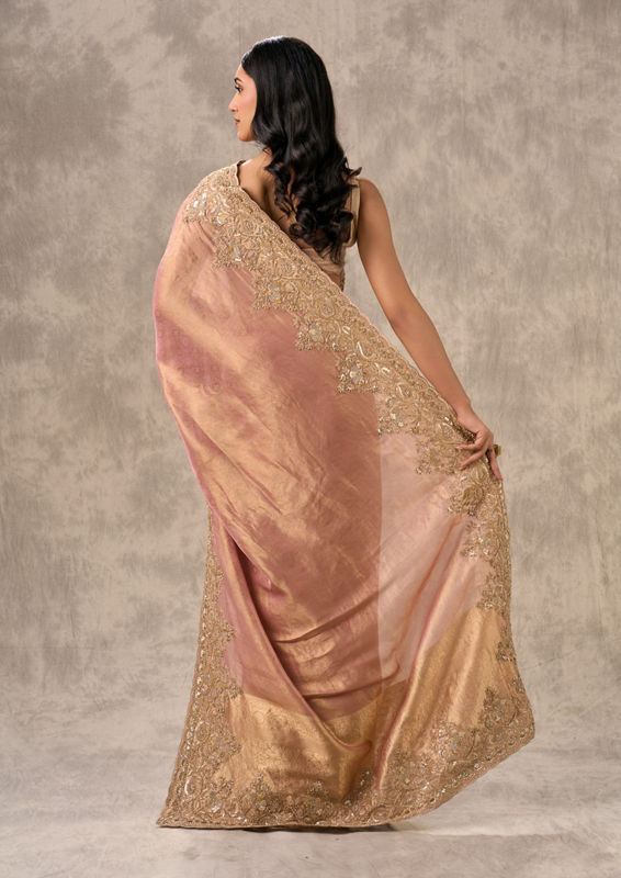 Twamev Women Twamev Charm Pink Saree