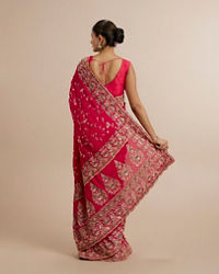 Twamev Women Ravishing Pink Muse Saree
