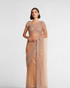 Beige Mastery Elegance Saree