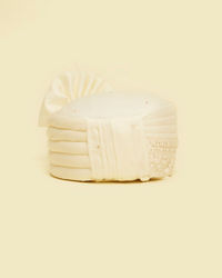 Twamev Men Regal Warm White Satin Safa