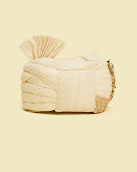 Twamev Men Elegant Cream Chanderi Safa