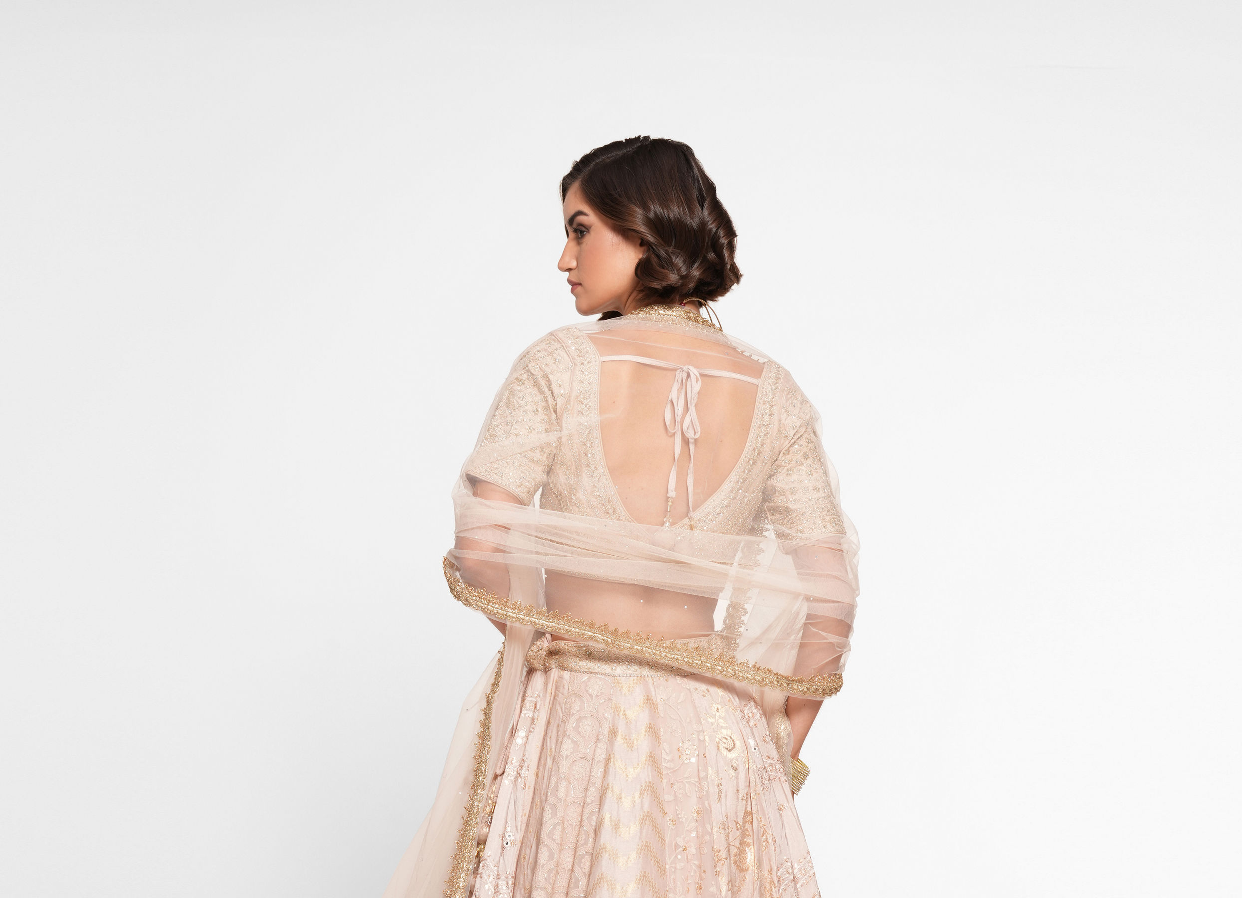 Twamev Women Sunset Peach Bliss Skirt Top Collection