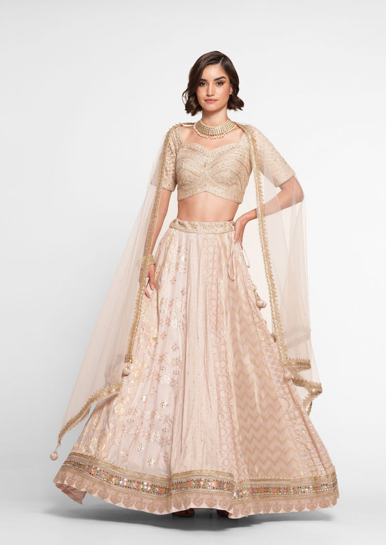 Twamev Women Sunset Peach Bliss Skirt Top Collection