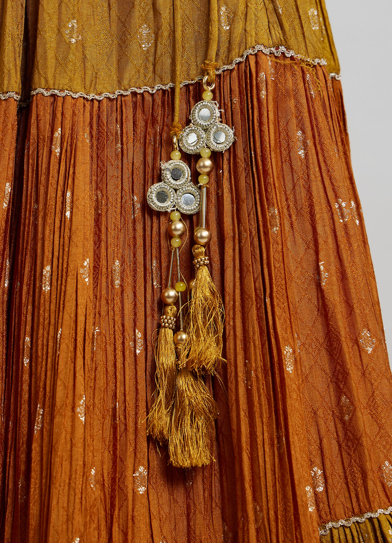 Twamev Women Emerald elegance Lehenga