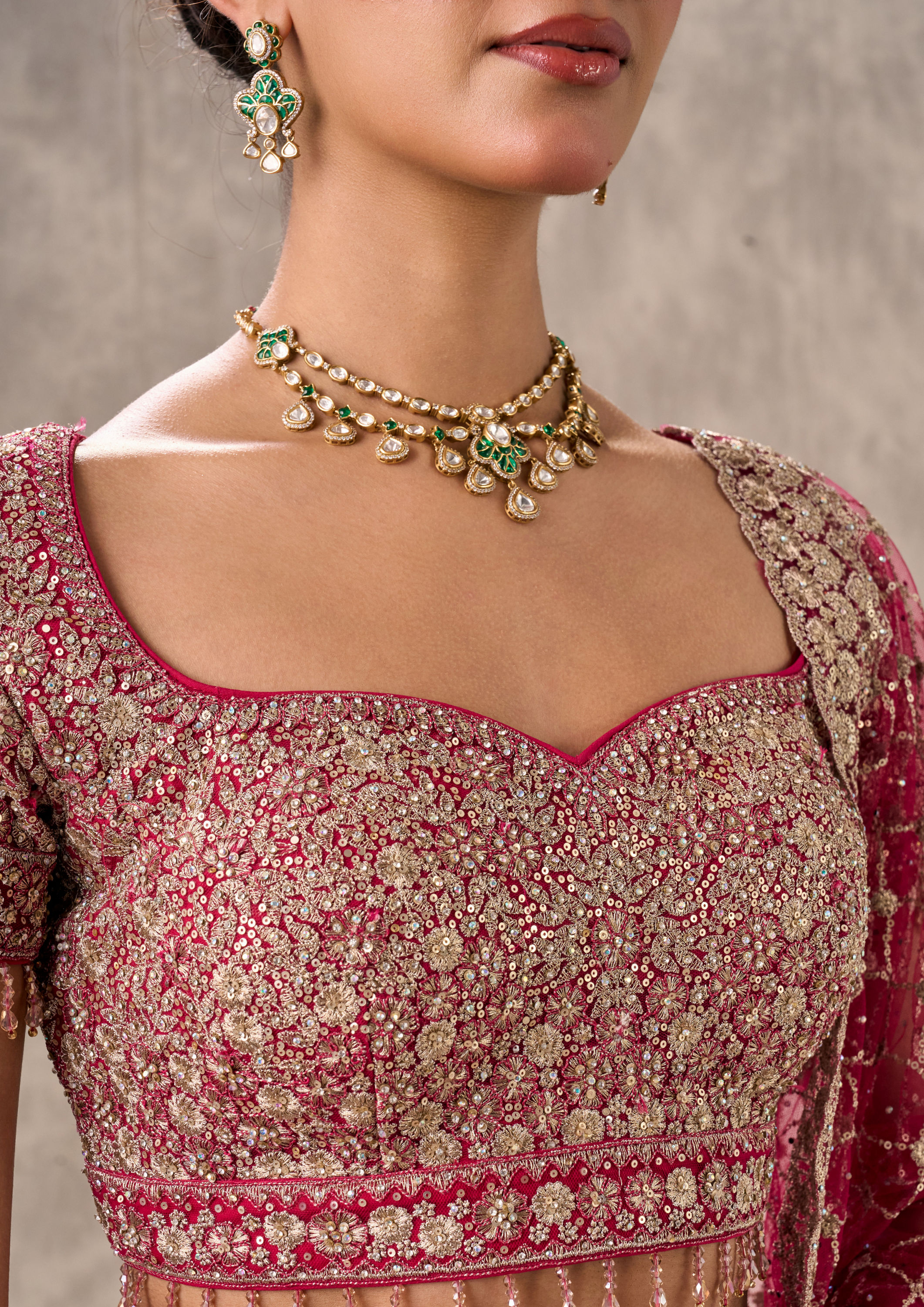 Twamev Women Pink Radiance Net Lehenga