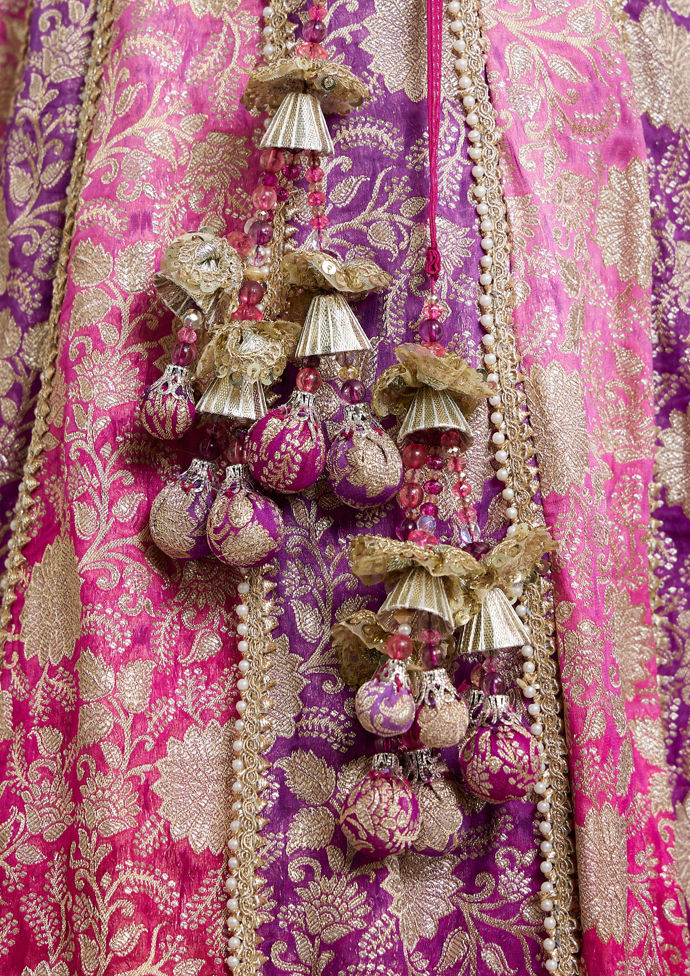 Twamev Women Purple Majesty Lehenga