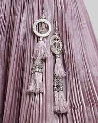 Twamev Women Dusty Pink Festive Lehenga