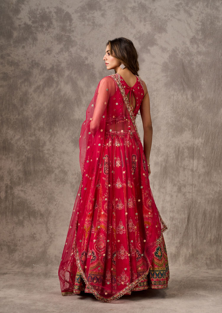Twamev Women Beautiful Pink Lehenga