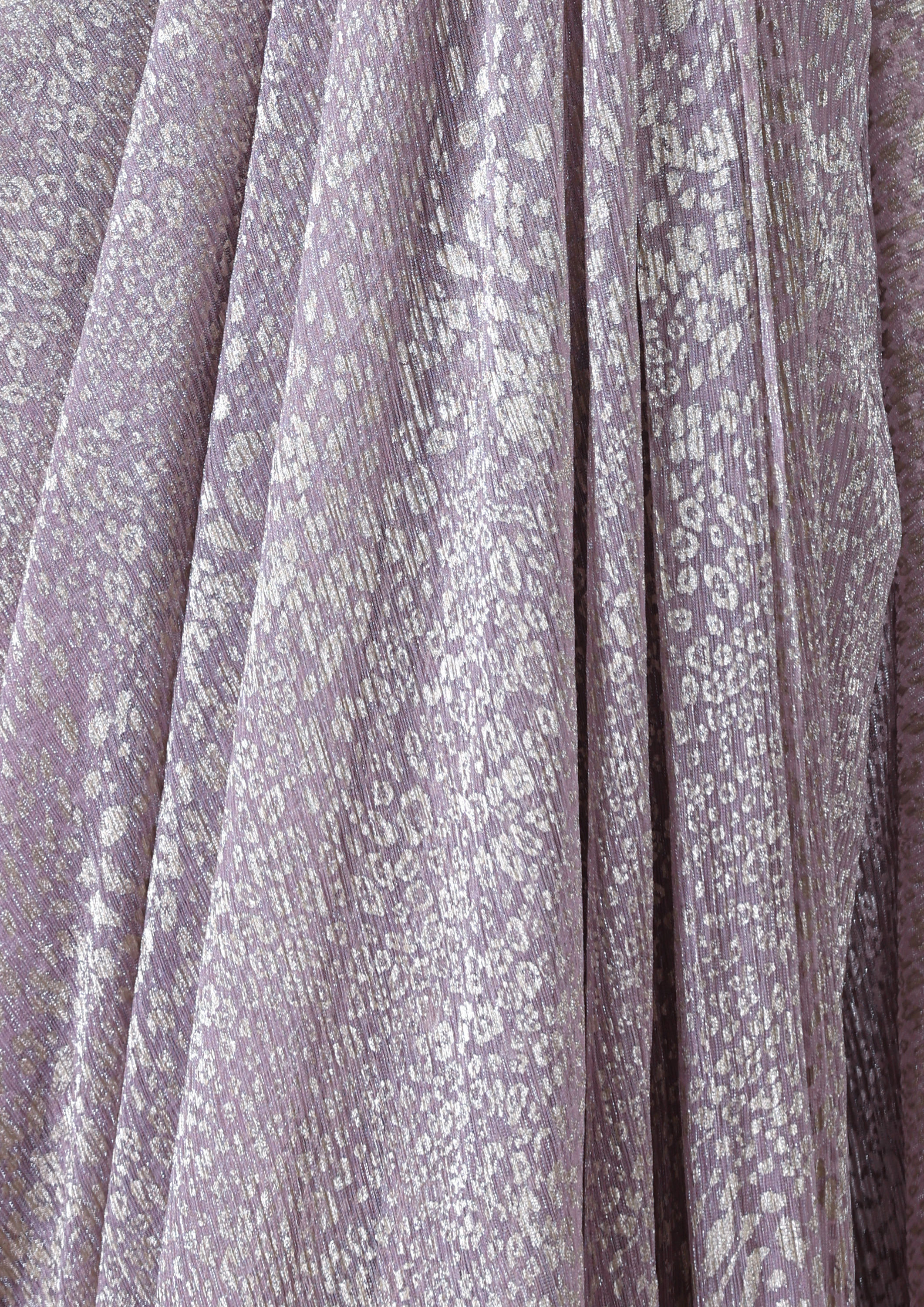 Twamev Women Majestic Purple Net Saree