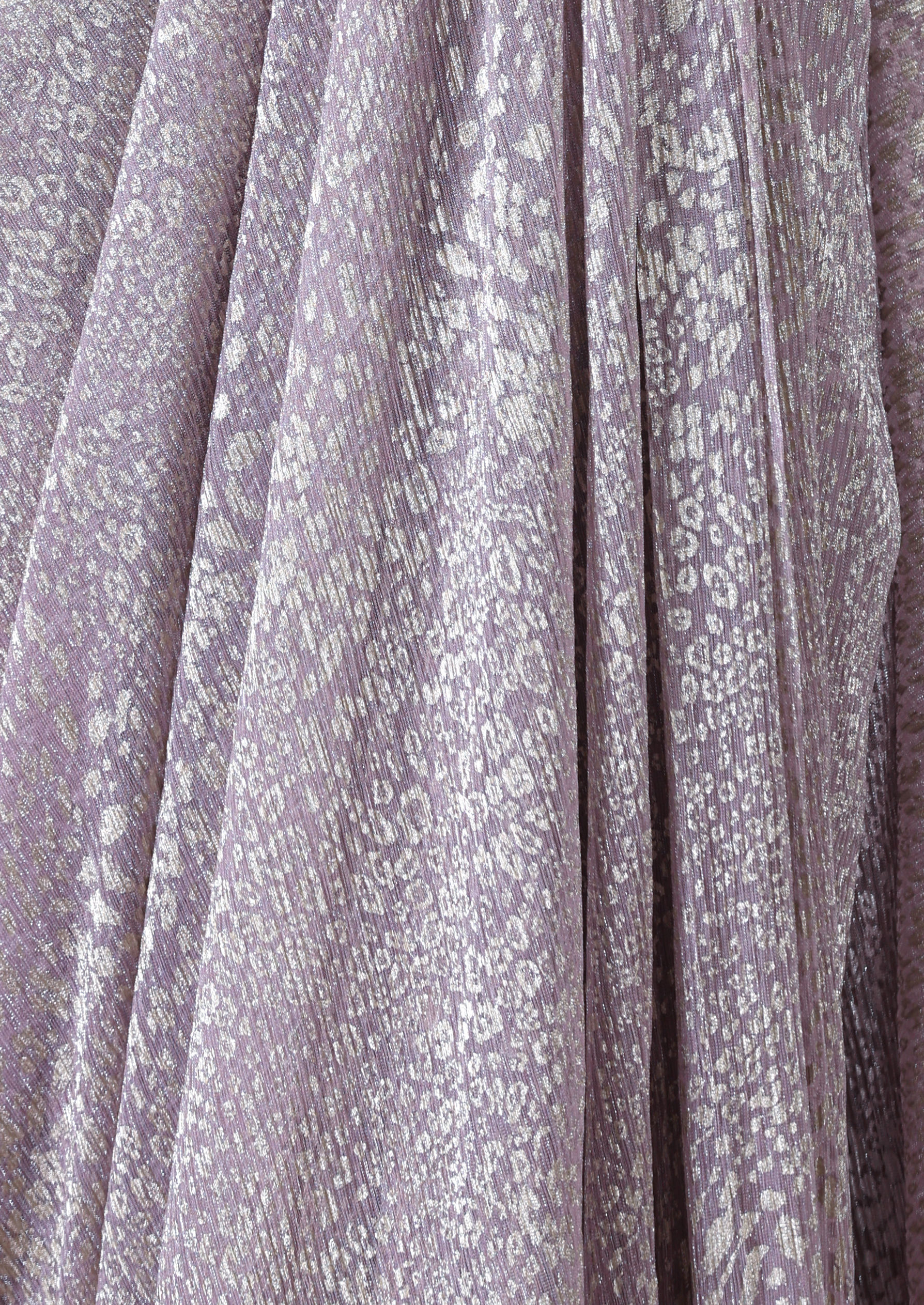 Twamev Women Majestic Purple Net Saree