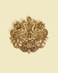 Twamev Men Twinkling Golden Brooch