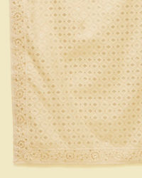 Twamev Men Cream Chanderi Dupatta
