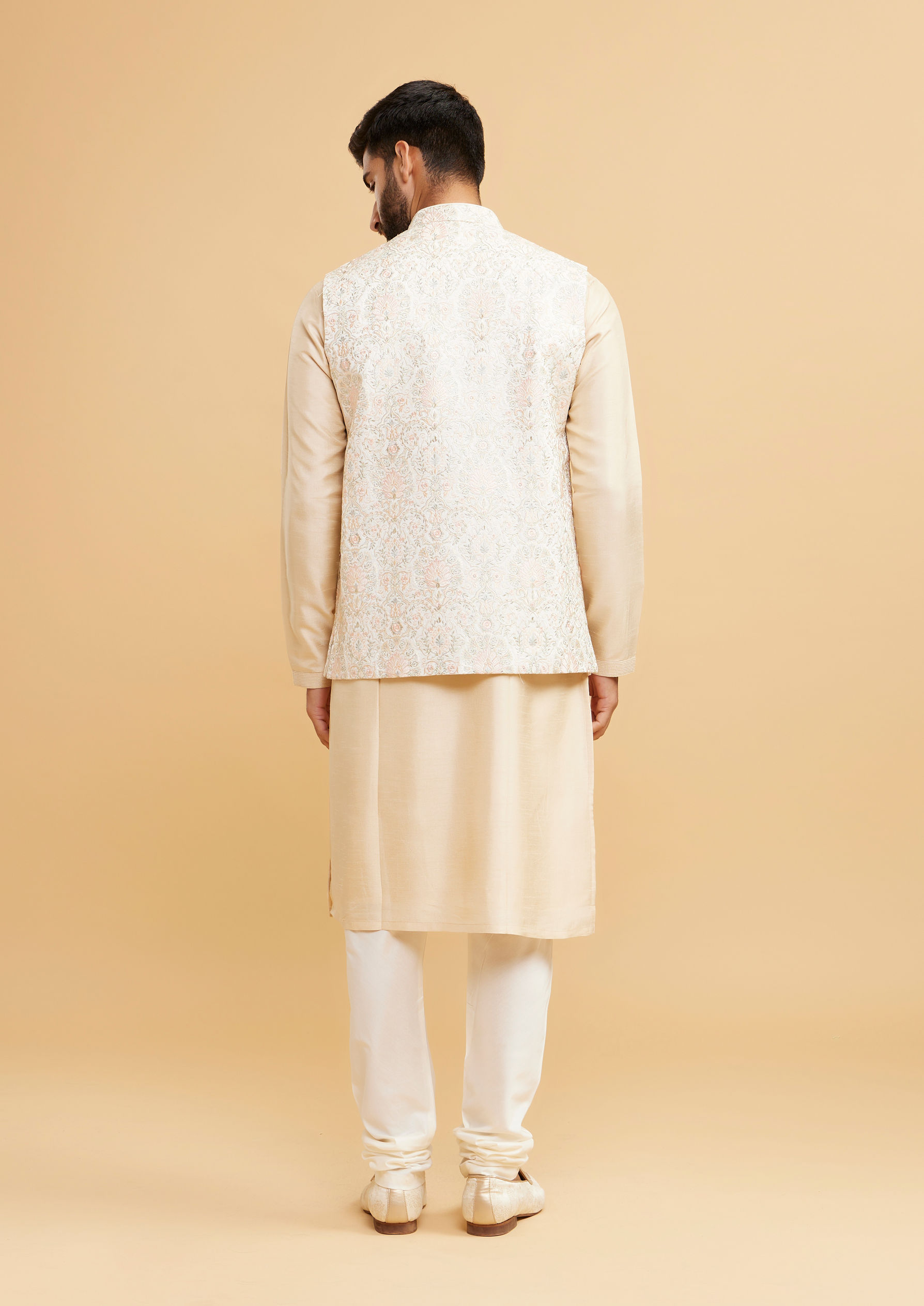 Twamev Men Twilight Dream Cream Jacket