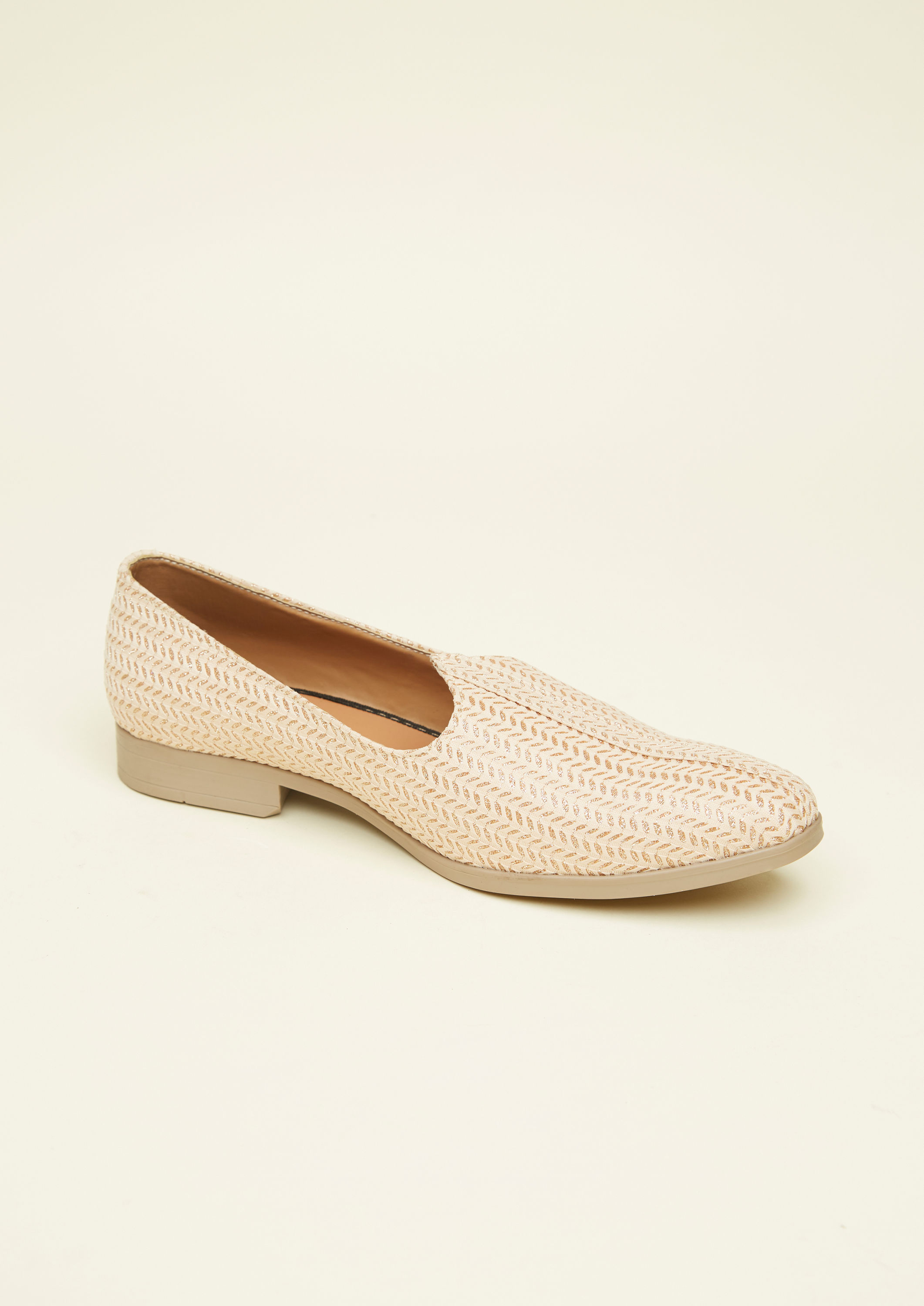 Twamev Men Beige Knit Juti
