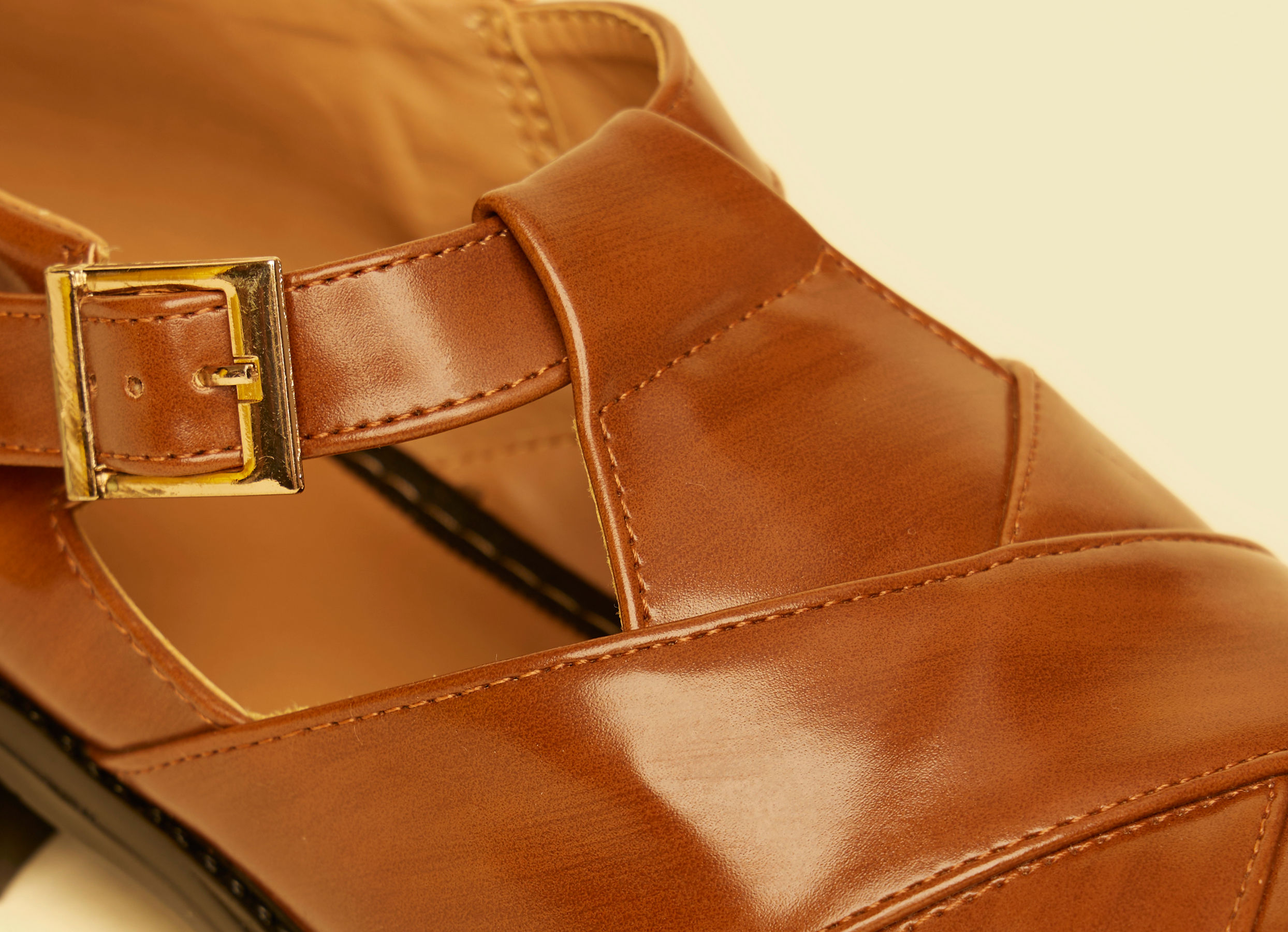 Twamev Men Brown Jooti Traditional Wear