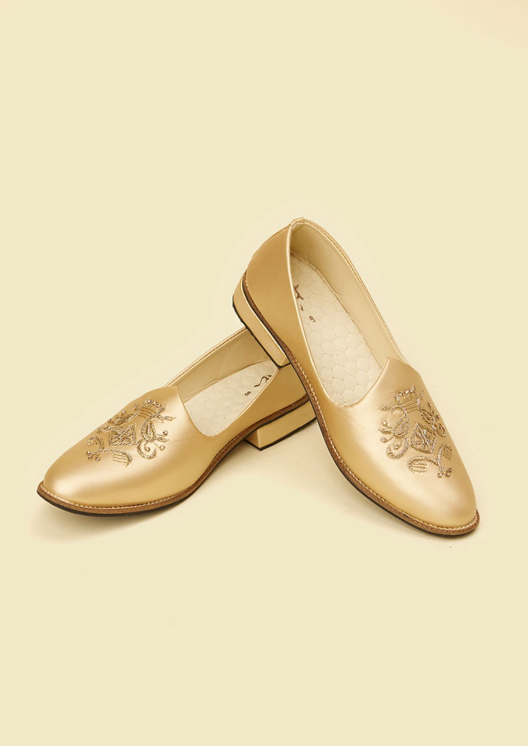Twamev Men Golden Elegance Juti