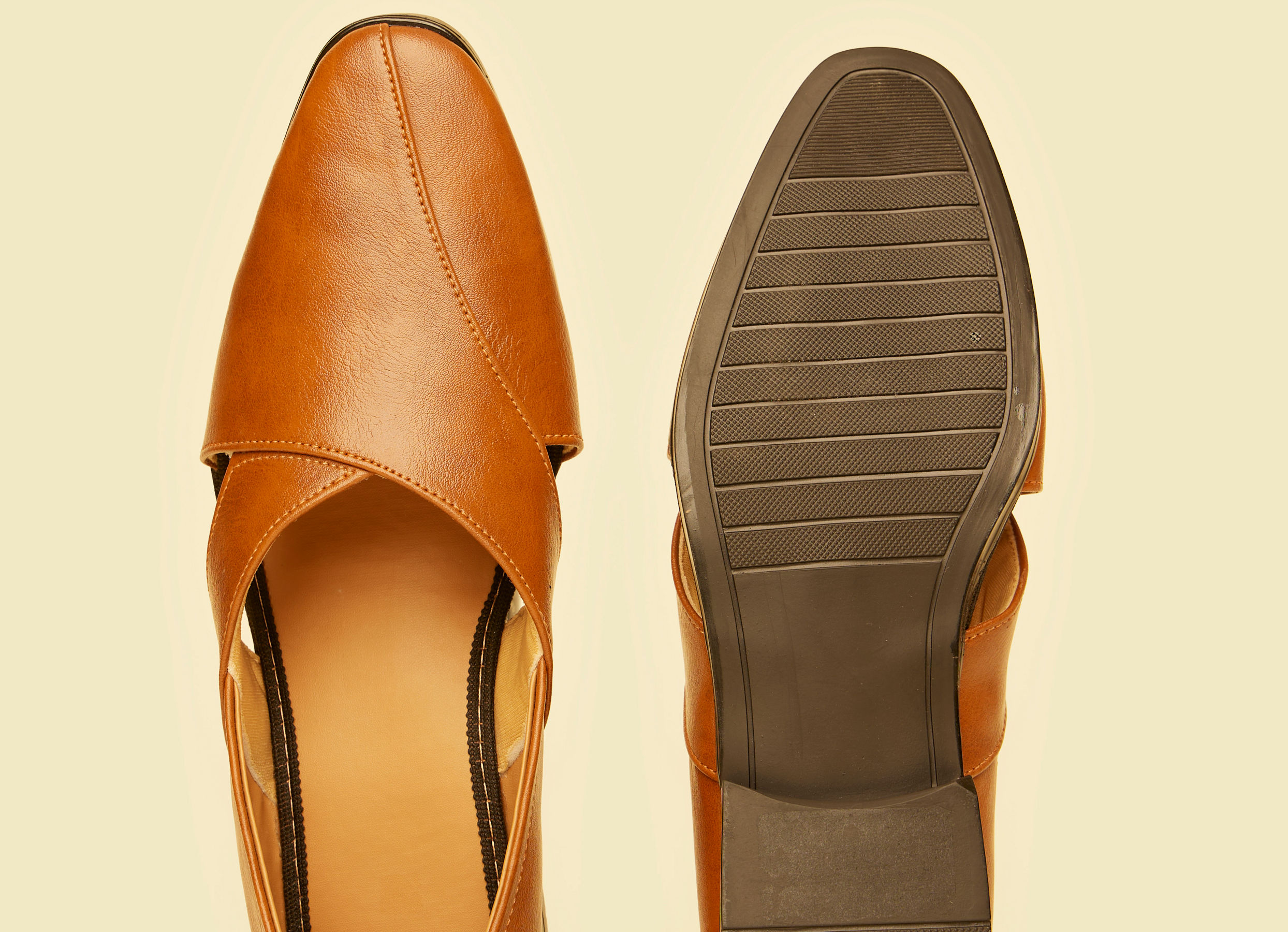 Twamev Men Regal Dark Brown Juti