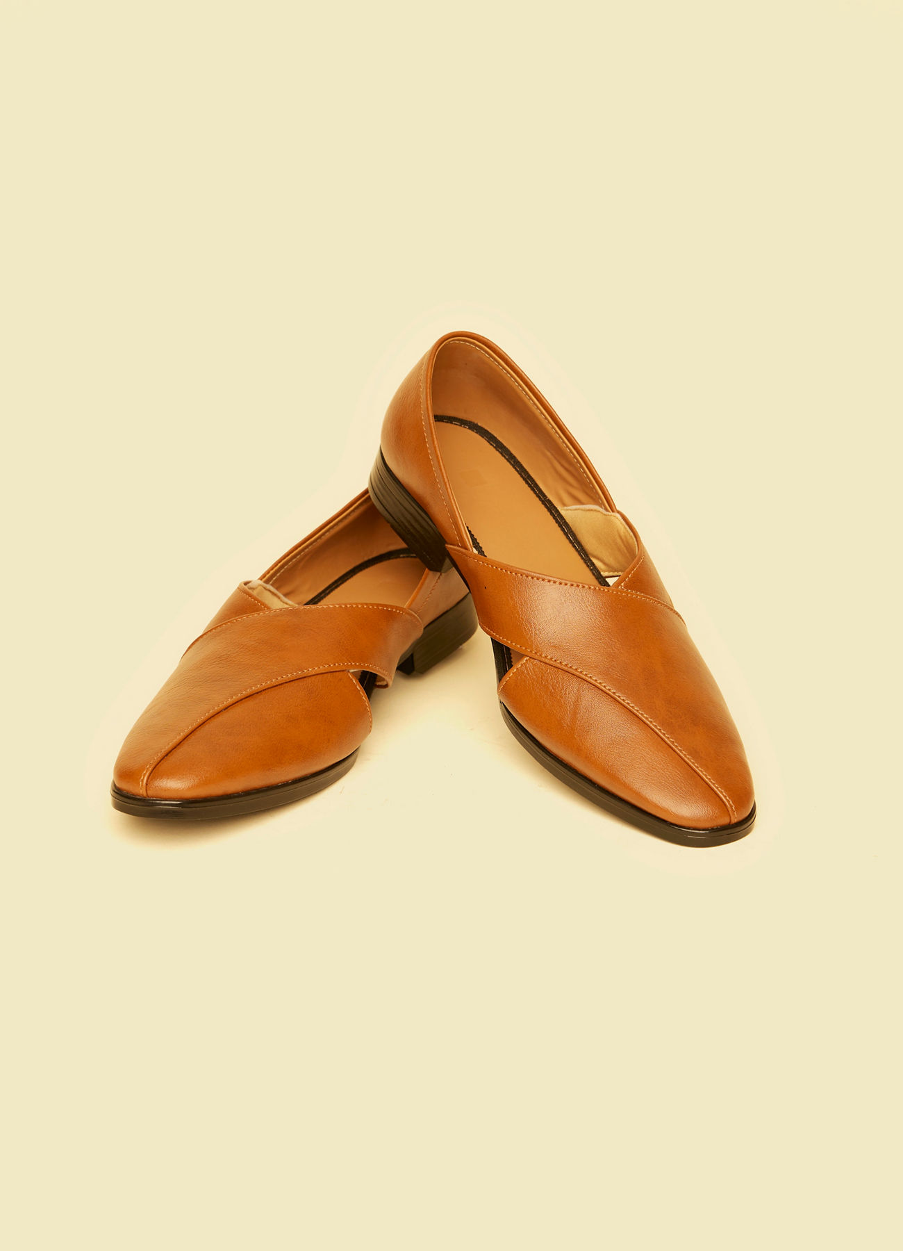 Twamev Men Regal Dark Brown Juti