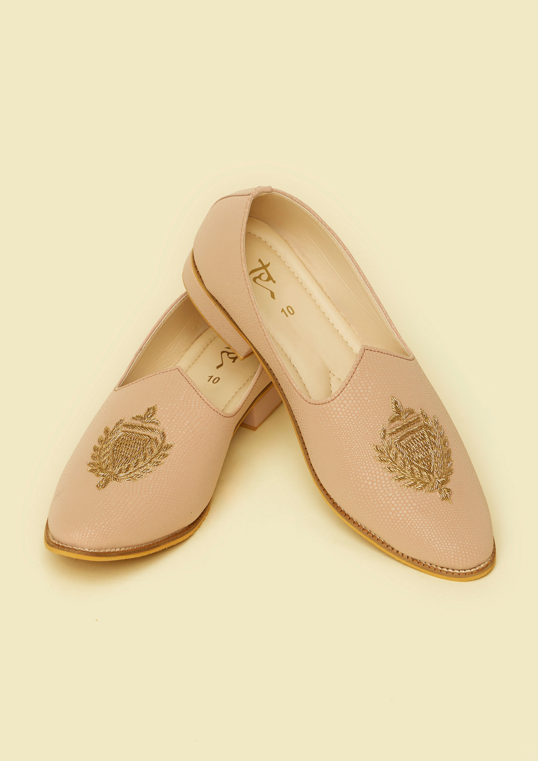 Twamev Men Pink Exquisiteness Jooti