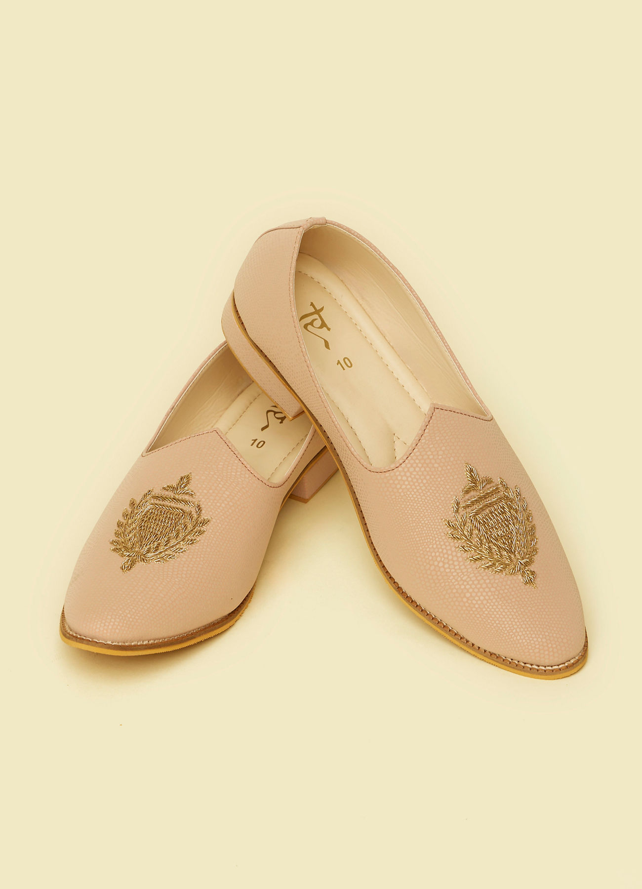 Twamev Men Pink Exquisiteness Jooti