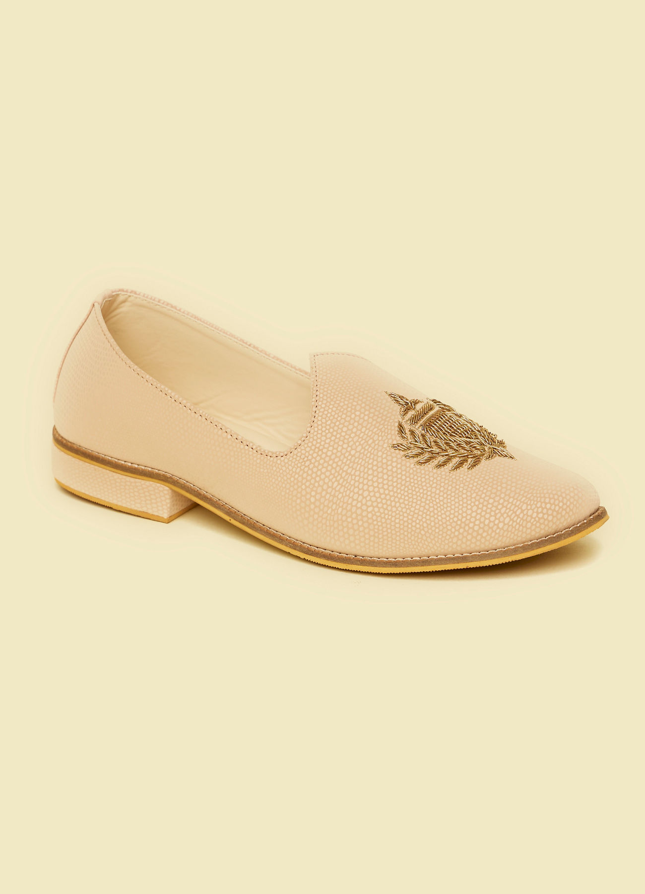 Twamev Men Peach Elegance Jooti