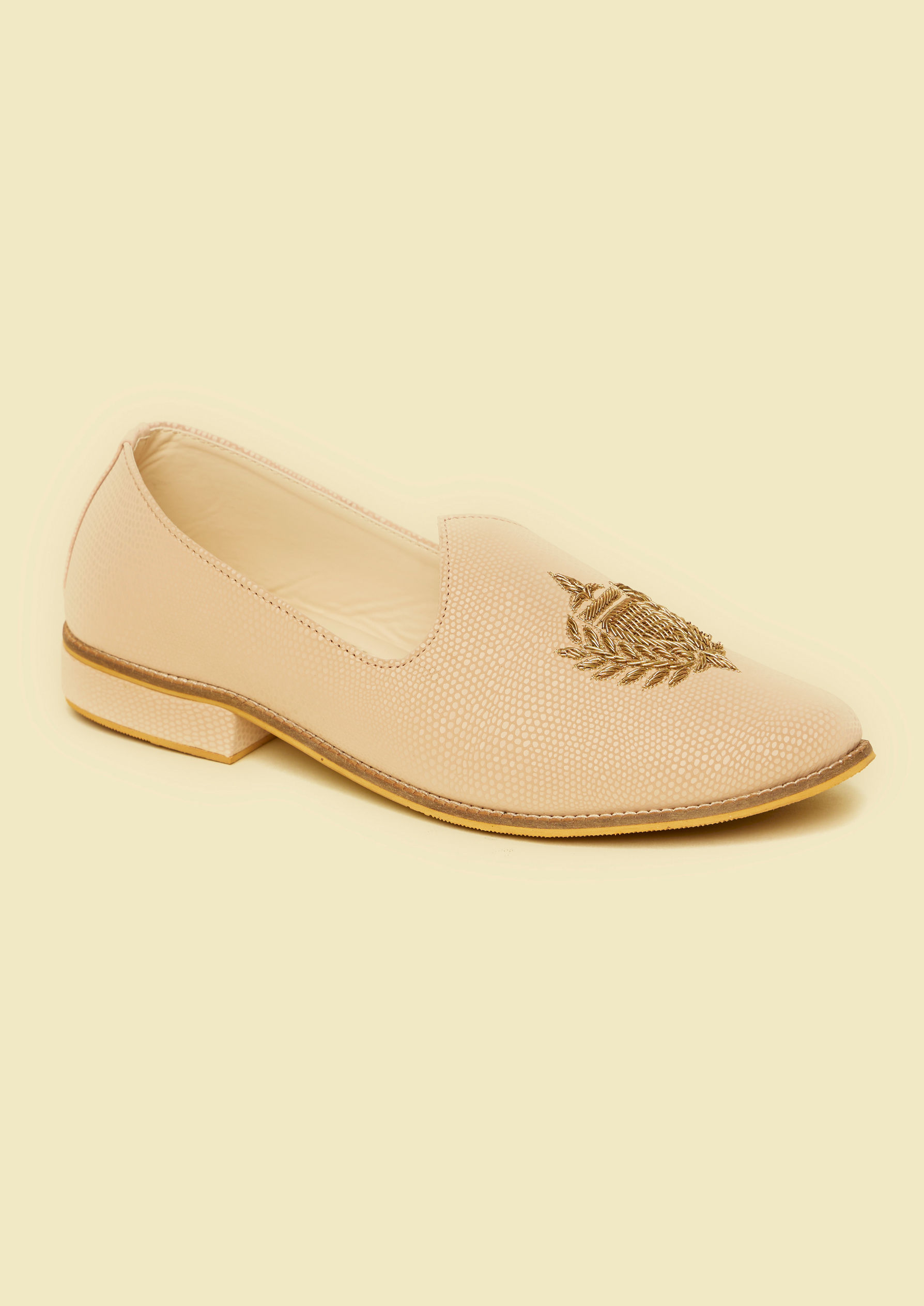 Twamev Men Peach Elegance Jooti