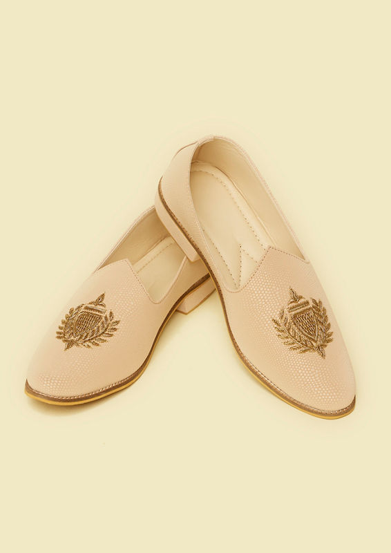 Twamev Men Peach Elegance Jooti