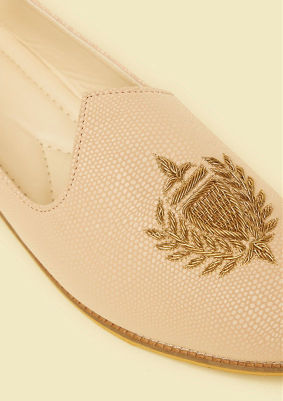 Twamev Men Peach Elegance Jooti