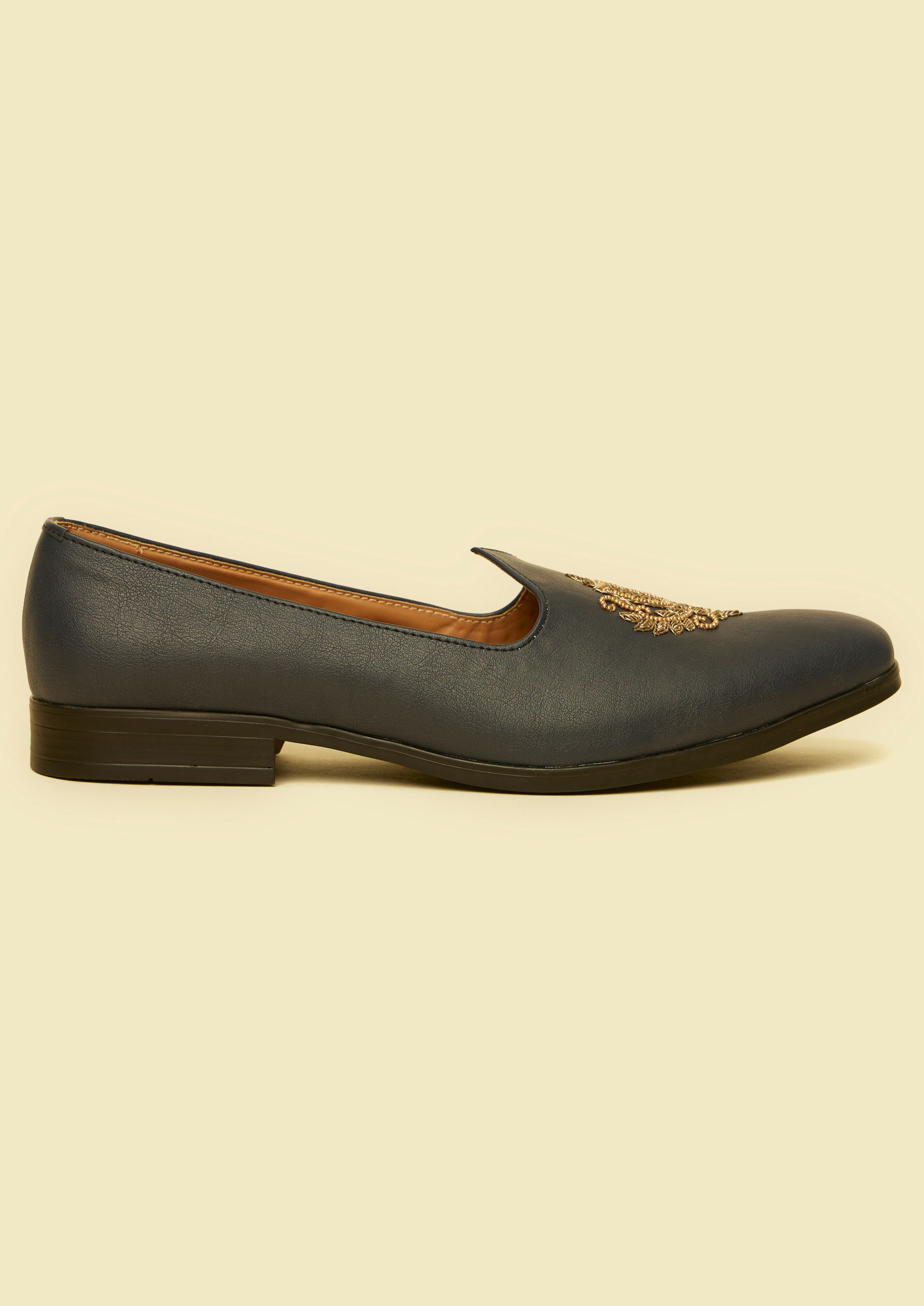 Twamev Men Regal Dark Blue Jooti