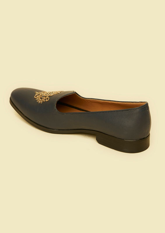 Twamev Men Regal Dark Blue Jooti