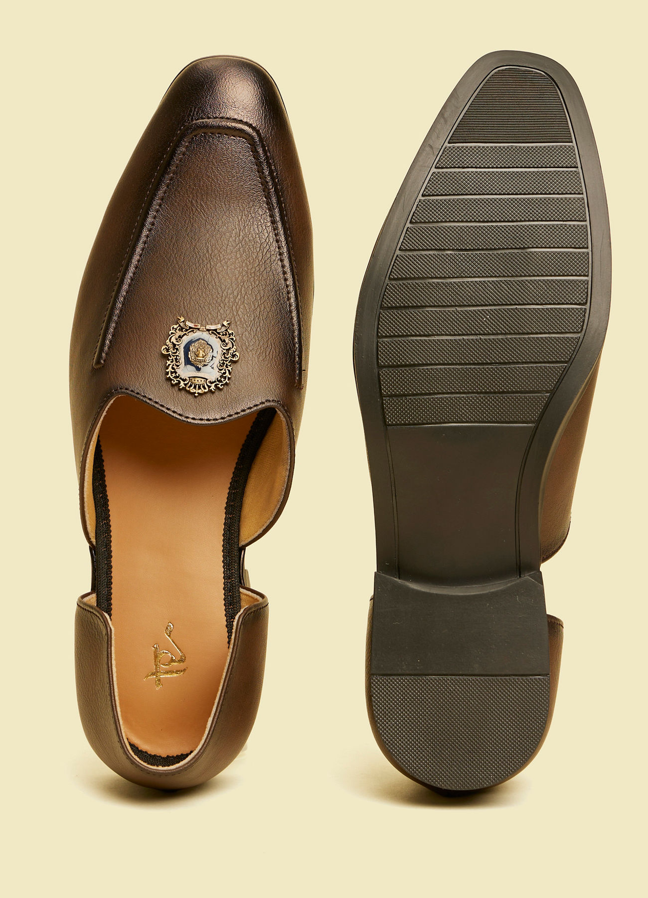 Twamev Men Brown Faux Leather Shoe