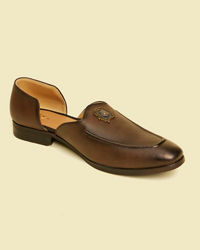 Twamev Men Brown Faux Leather Shoe