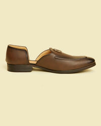 Twamev Men Brown Faux Leather Shoe