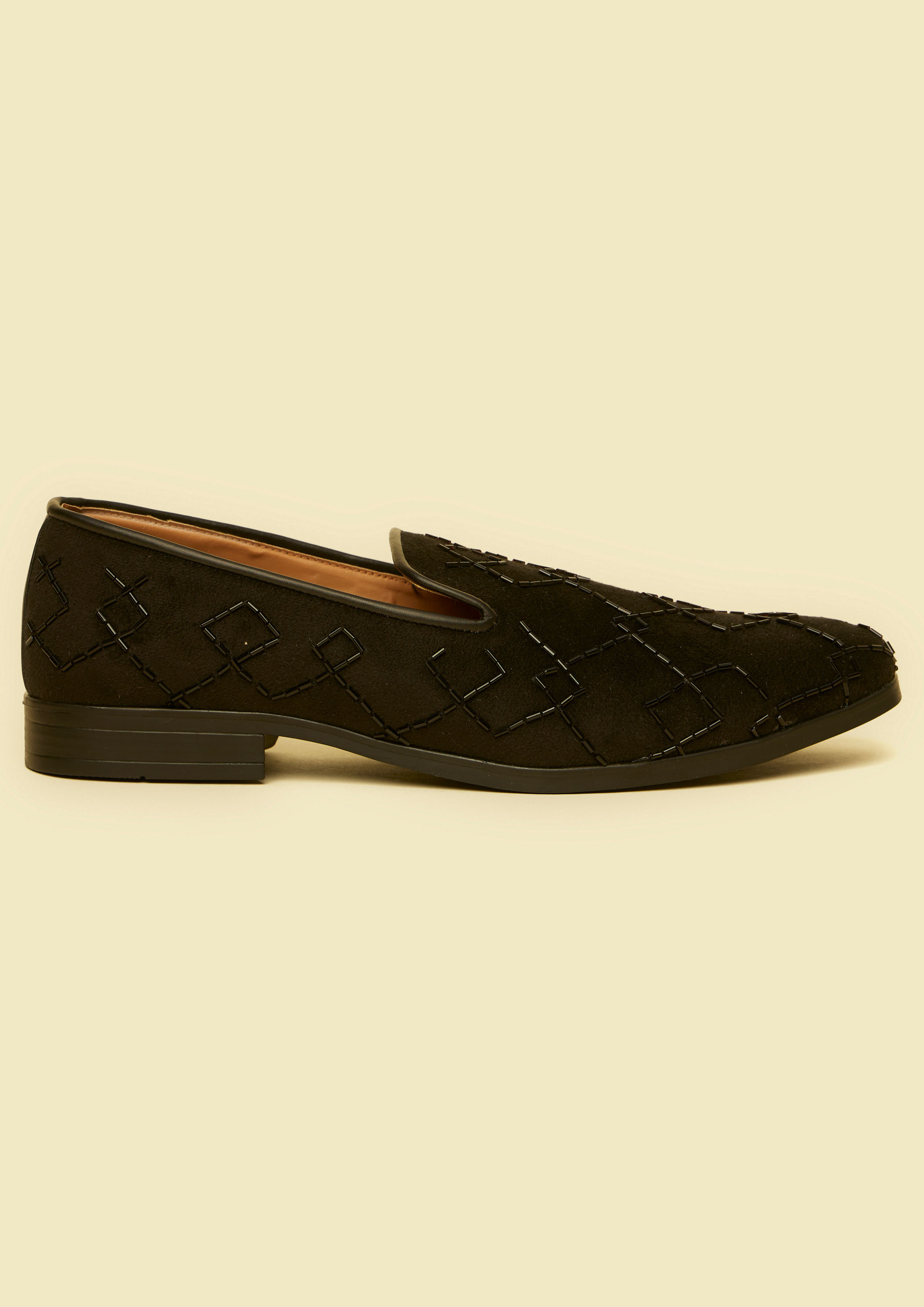 Twamev Men Black Opulence Festive Jooti