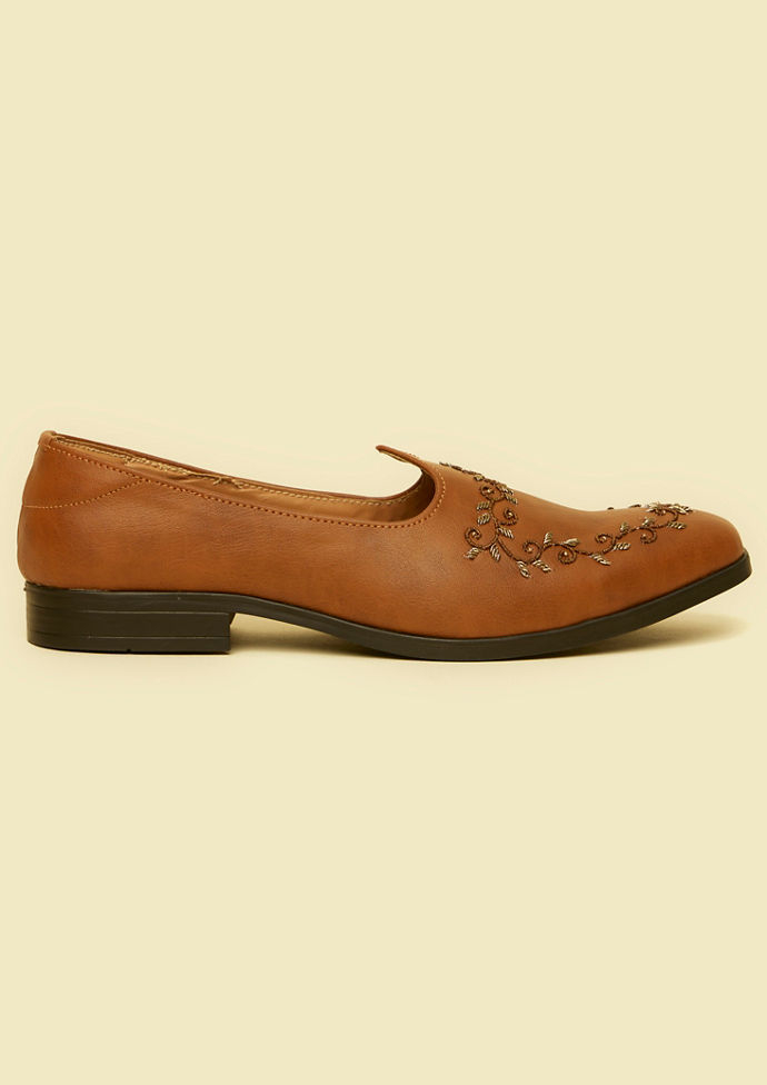 Twamev Men Tan Magnificence Jooti