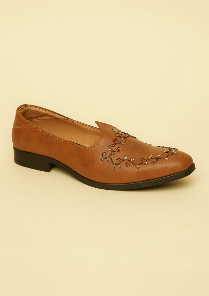 Twamev Men Tan Magnificence Jooti