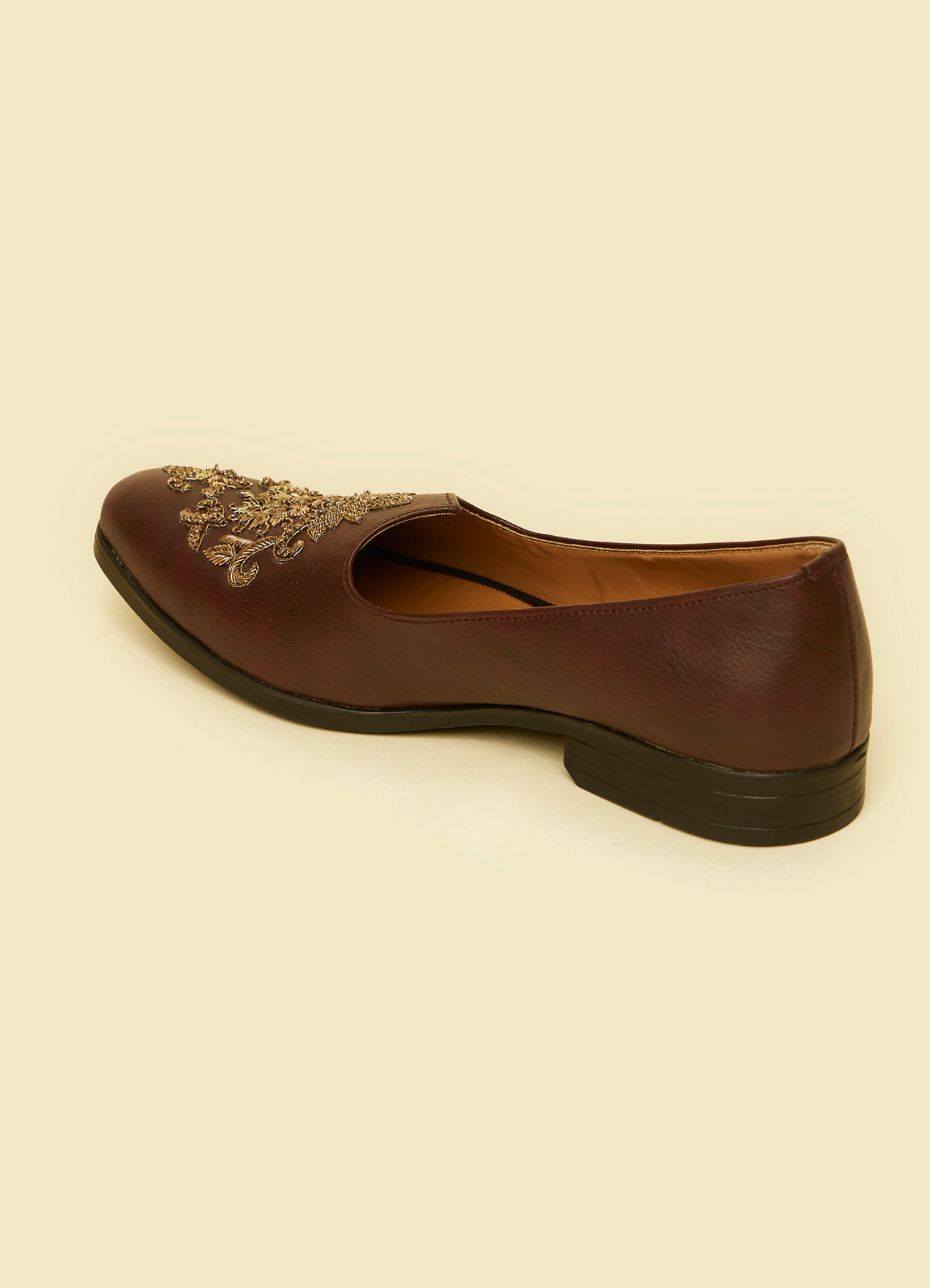 Twamev Men Dapper Brown Jooti