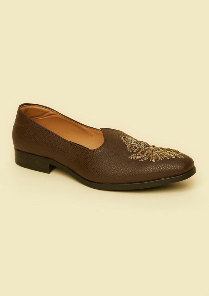 Twamev Men Regal Brown Jooti