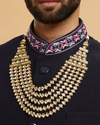Twamev Men Elegant White Mala