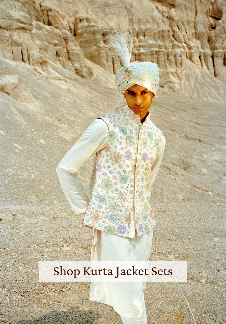 Kurta Jacket Set