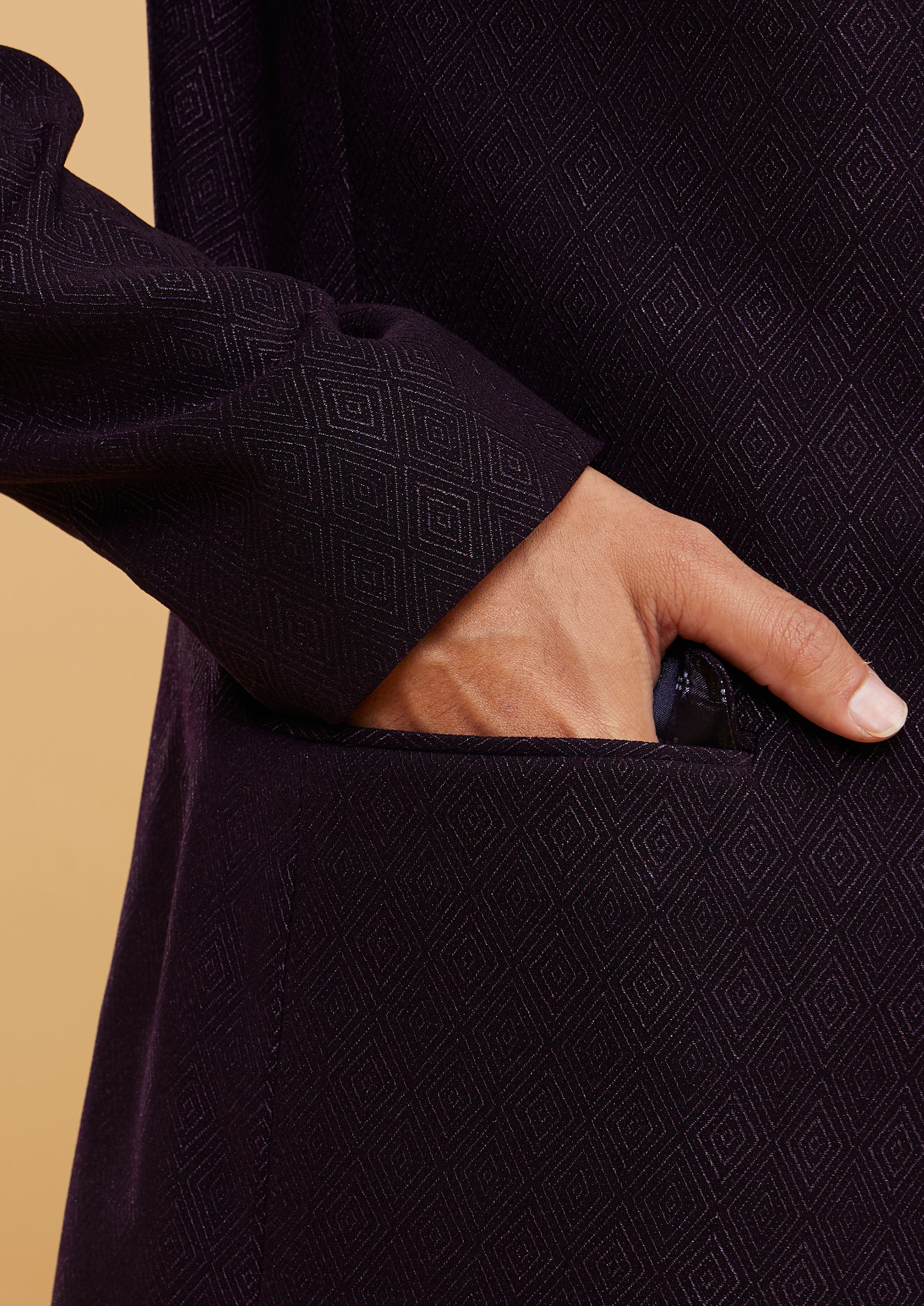 Twamev Men Regal Purple Jodhpuri Set