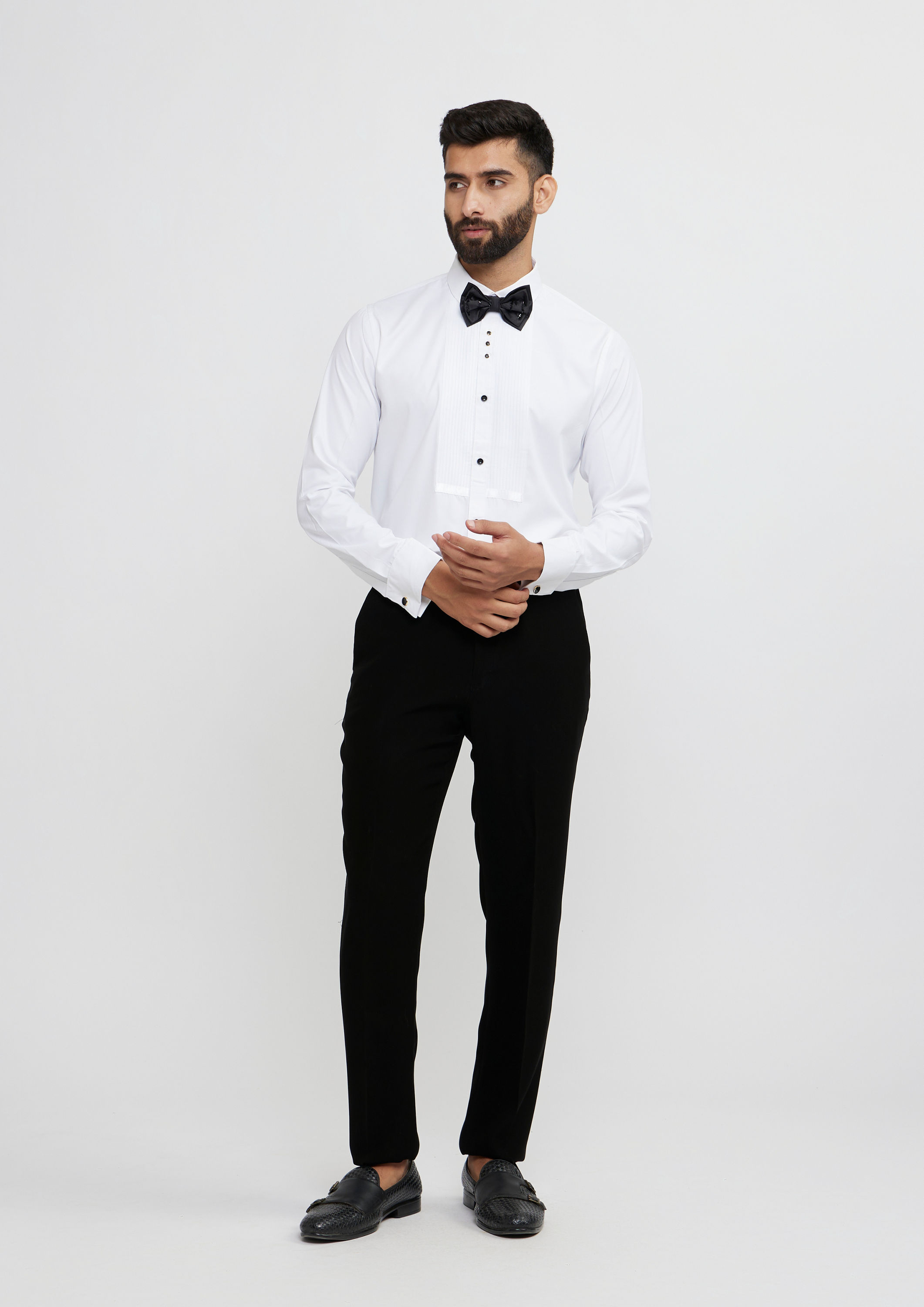 Twamev Men Black Elegance Suit Set