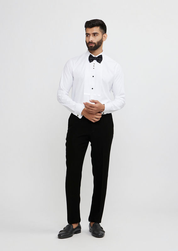 Twamev Men Black Elegance Suit Set